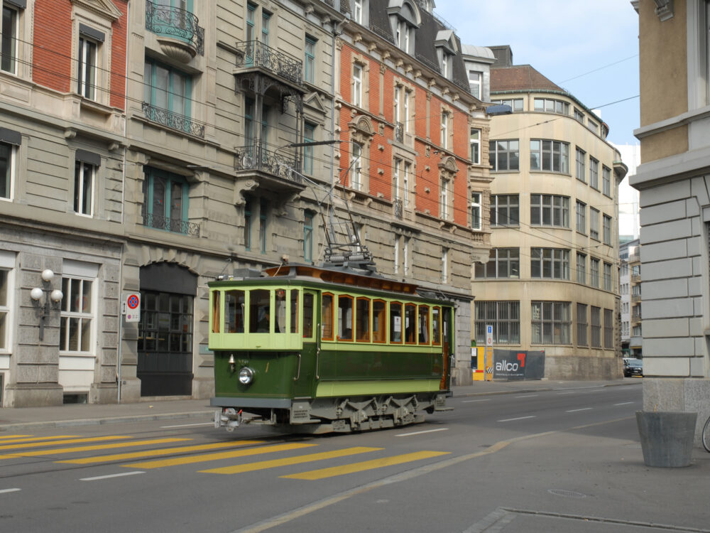 Tram Museum Zürich Jahresschlussfahrt