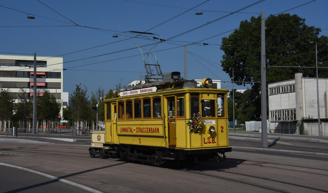 2019/02 Einweihung 1. Etappe der Limmattalbahn