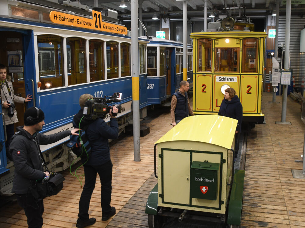 Tram Museum Zürich Betriebsaufnahme Limmattal Bahn
