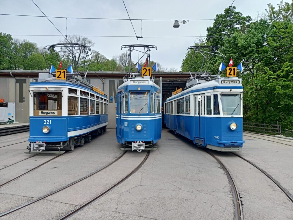 Tram Museum Zürich Jahresprogramm 2024