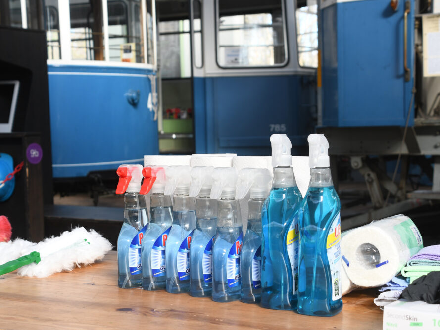 Tram Museum Zürich Trampflegetag