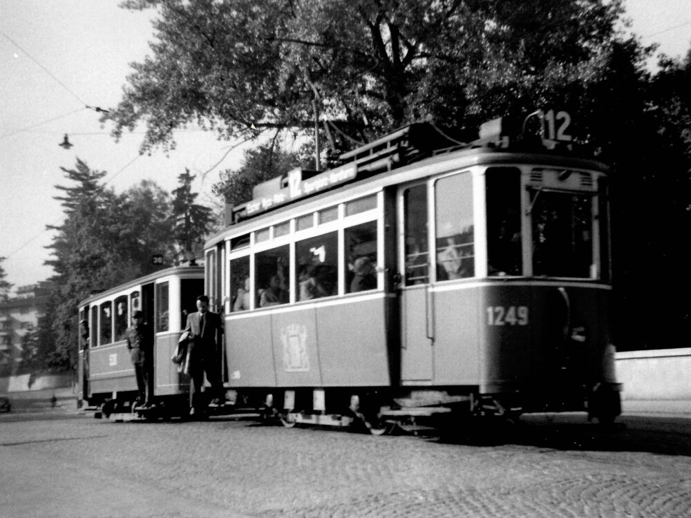 Tram Museum Zürich Archivbilder des Quartals